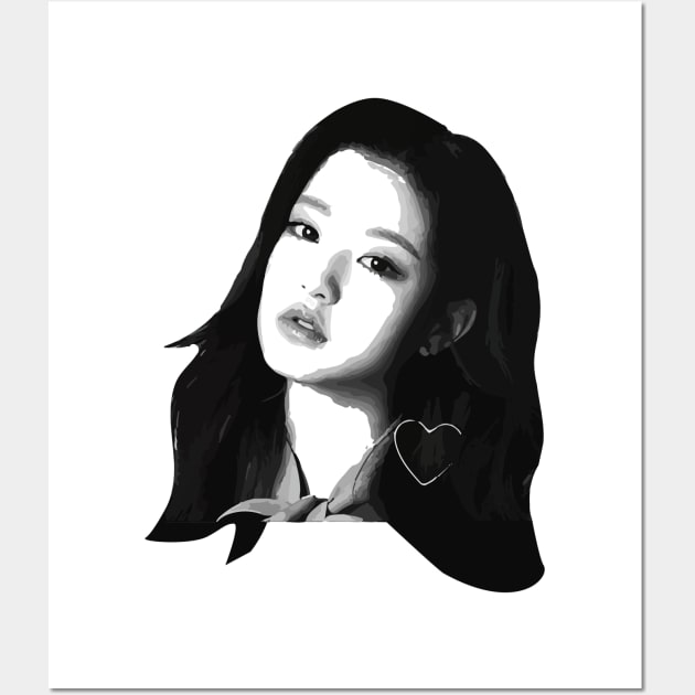 Wonyoung Izone Wall Art by Ruxcel23